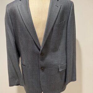 Joseph Abboud Classic Gray Checkered Blazer